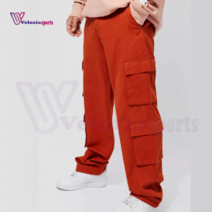 Cotton cargo trousers