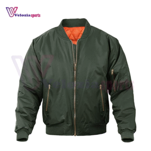 Lightweight Men's Pilot Jacket Spring Summer Bomber Jacket Casual Windproof Coats
