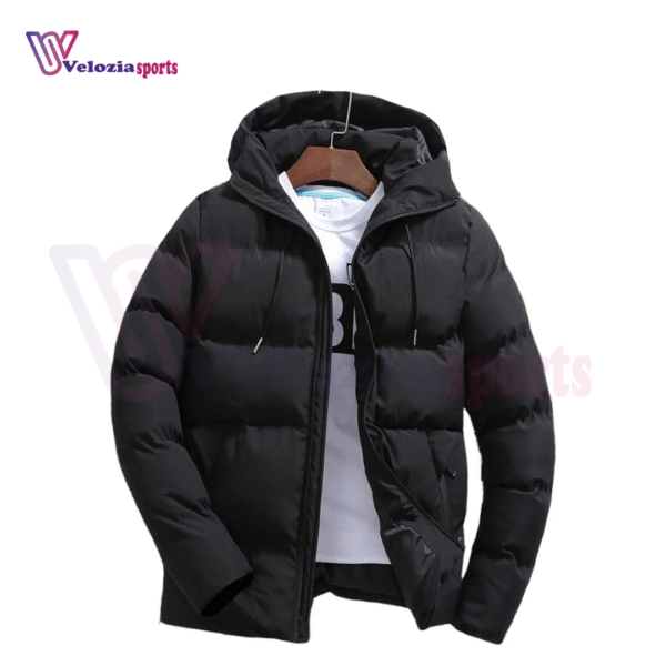 Comfortable & Lightweight Men's full zip bubble Jacket