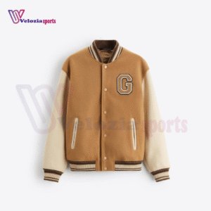 varsity jacket, jacket for men, brown varsity jacket| vintage varisty