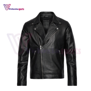 Leather Biker Jacket- lather jacket for her- black leather jacket