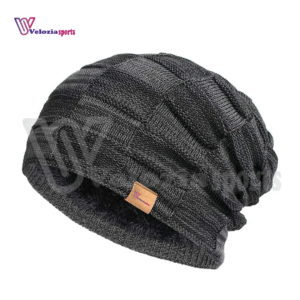 Beanie for Men - Warm Knit Winter Hat with Fuzzy Lining and Stylish Design